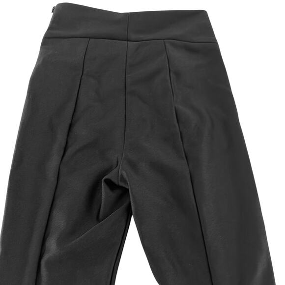 Good American Pants Black Scuba Disco High Waist Compression Skinny Pants Size 1 - Picture 6 of 6